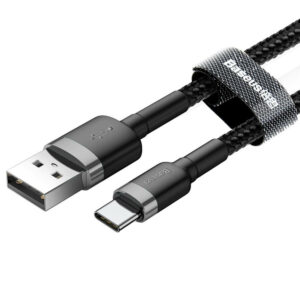 Baseus USB-Type C Kabel 2M – Grijs