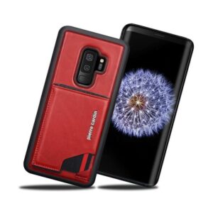 Pierre Cardin Leren Backcover Met Kaarthouder Samsung S9 Plus - Rood -2