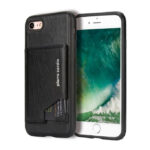 variatie Pierre Cardin Leren Backcover Smartphonehoesje Met Kaarthouder iPhone 8 / 7 / SE (2020) – Zwart