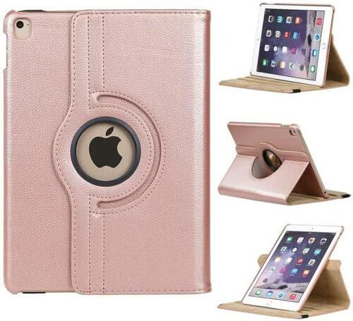 360° Boekmodel iPad Air 2 - Roségoud