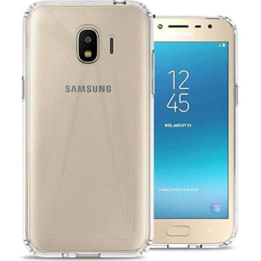 Siliconen Backcover Samsung Galaxy J4 2018 - Transparant