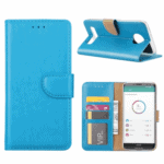 variatie FONU Book Telefoonhoesje Motorola Z3 Play – Turquoise