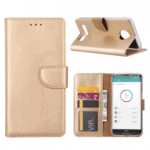 variatie FONU Booklet Hoesje Motorola Moto Z3 Play – Goud