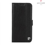 variatie Pierre Cardin Lederen Boekmodel Samsung S7 – Zwart
