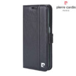 variatie Pierre Cardin Lederen Booklet Case Samsung S6 edge – Zwart