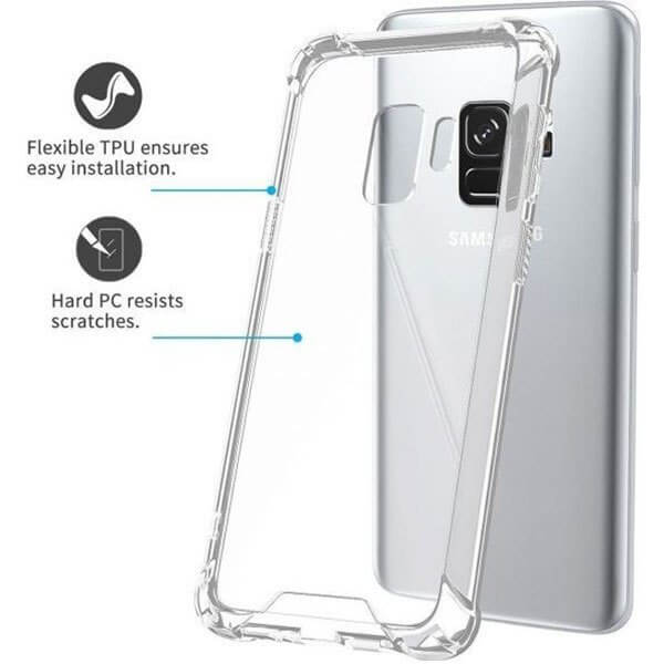 Atouchbo Doorzichtige Backcover Samsung Galaxy S9