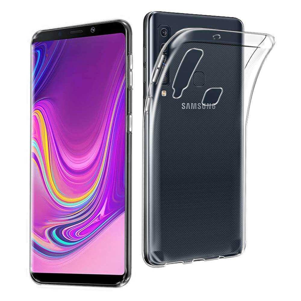 Silliconen Backcover Samsung Galaxy A9 (2018) - Transparant