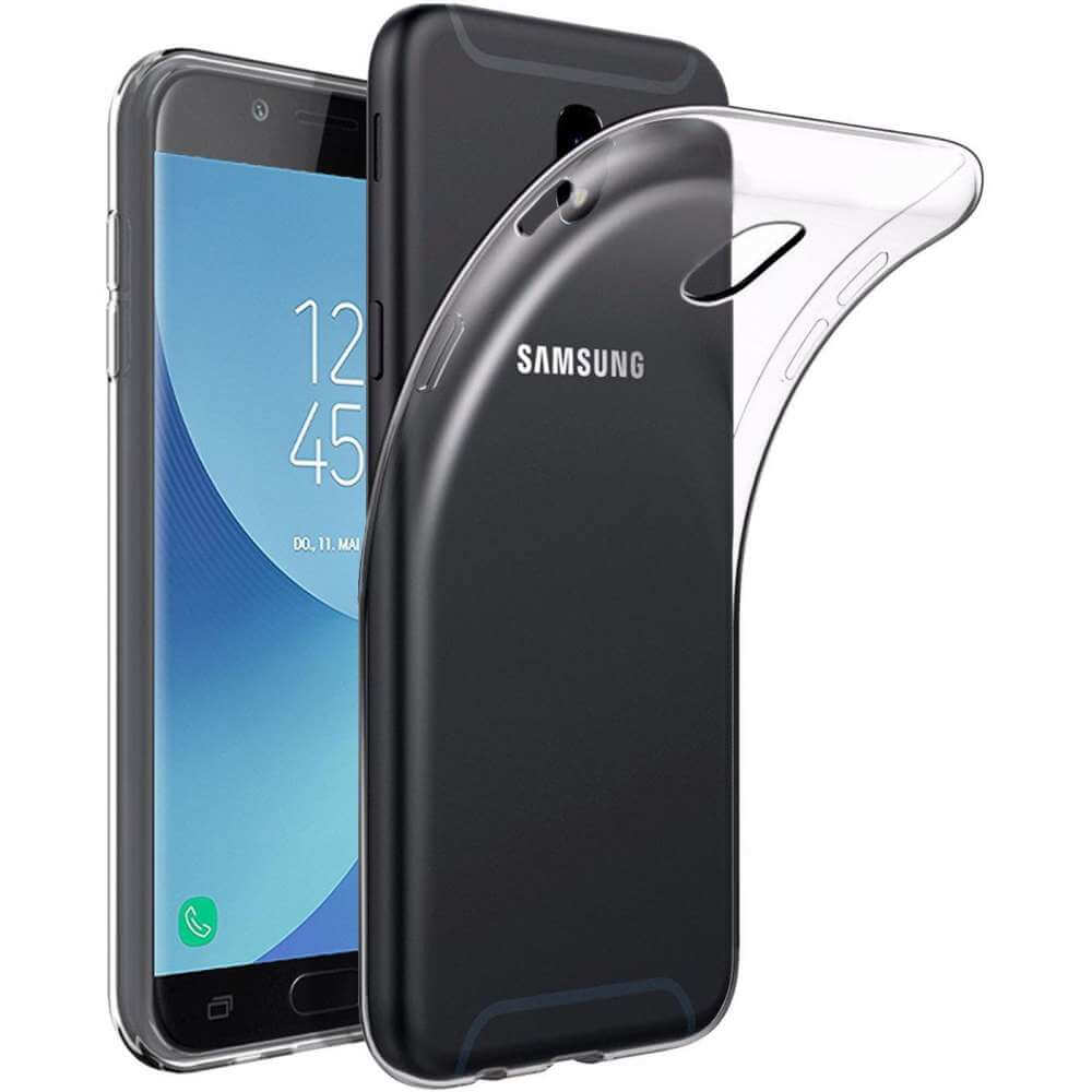 Silliconen Backcover Samsung Galaxy J3 2017 - Transparant