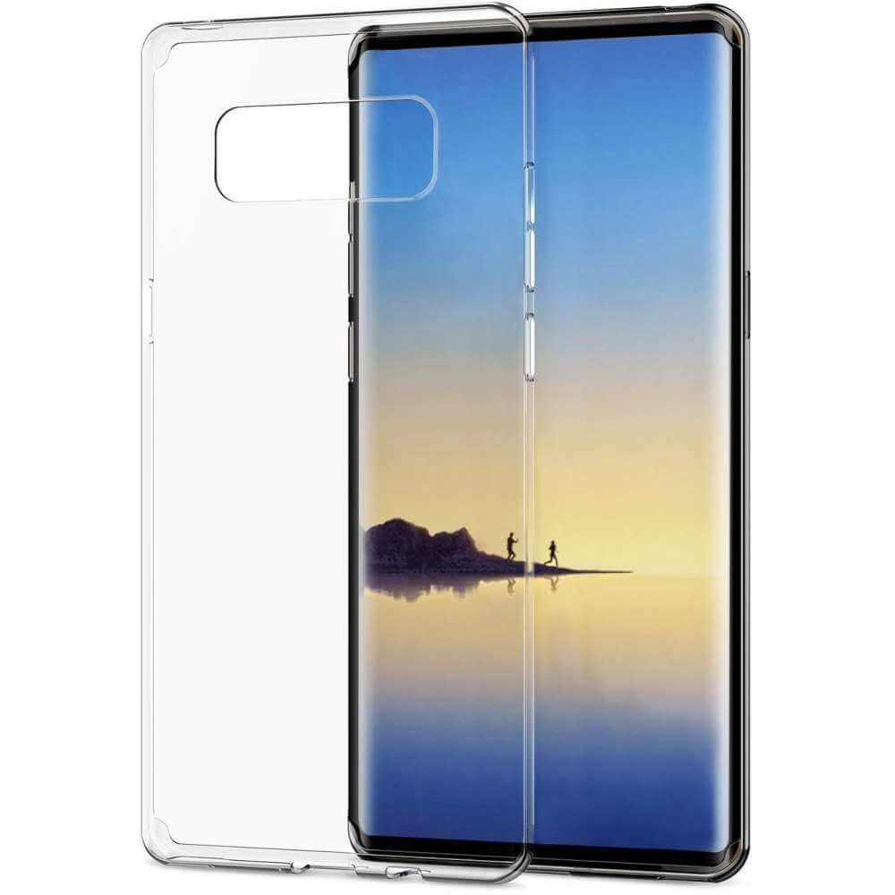 Silliconen Backcover Samsung Galaxy Note 8 - Transparant
