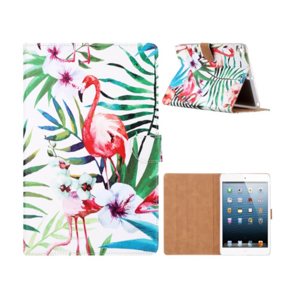 Flamingo Boekmodelhoesje iPad 2017/2018