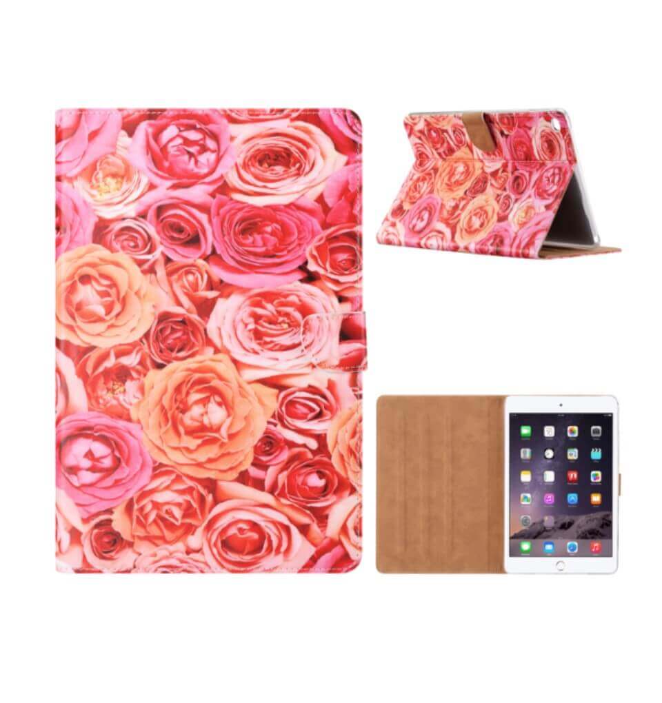 Rozen Boekmodelhoesje iPad Air 2 - Roze