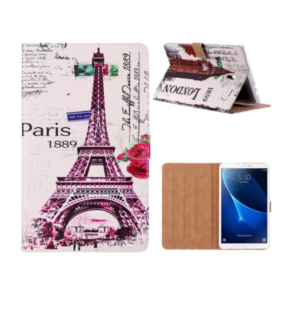 Parijs Boekmodelhoesje Samsung Galaxy Tab A 10.5 inch (2018)