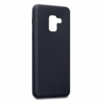 variatie FONU Siliconen Back Case Samsung A8 – Zwart