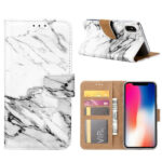 variatie FONU Telefoonboekje Marmerenprint iPhone XS / X