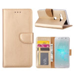 variatie FONU Bookcase Telefoonhoesje Sony Xperia XZ2 Compact – Goud