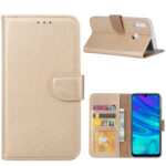 variatie FONU Bookcase Telefoonhoesje Huawei P Smart (2019) – Goud