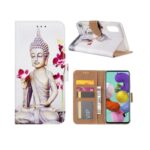 variatie FONU Book Cover Beschermhoesje Buddha Motorola G6 Plus