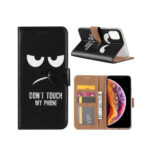 variatie FONU Book Cover Don’t Touch My Phone iPhone 11 Pro