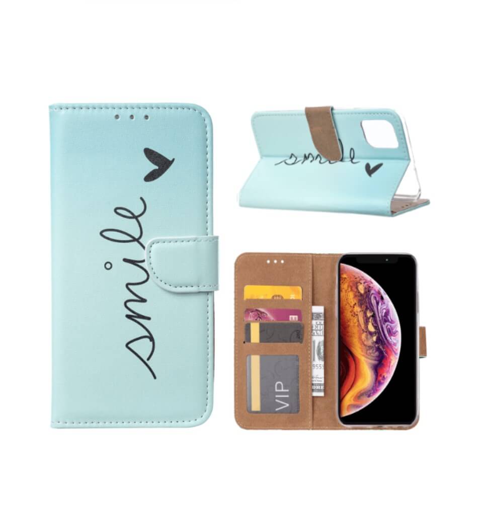 Fonu Boekmodel Hoesje Smile iPhone 11 pro