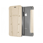 variatie GUESS Booklet Cover iPhone XR – Goud