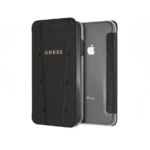 variatie GUESS Boek Hoesje iPhone XR – Zwart