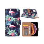 variatie FONU Booklet Cover Flamingo’s iPhone XS Max