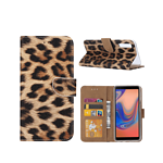 variatie FONU Book Cover Beschermhoesje Panther Samsung Galaxy A7 (2018)