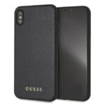 variatie GUESS Siliconen Back Cover iPhone XS Max – Zwart