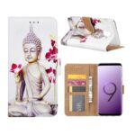 variatie Fonu Book Cover Beschermhoesje Buddha Samsung Galaxy S9 Plus