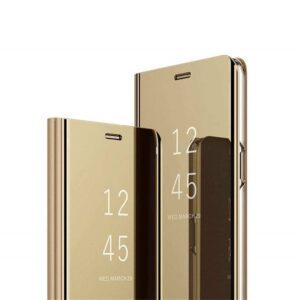 FONU Clear View Case Hoesje Samsung A40 – Goud