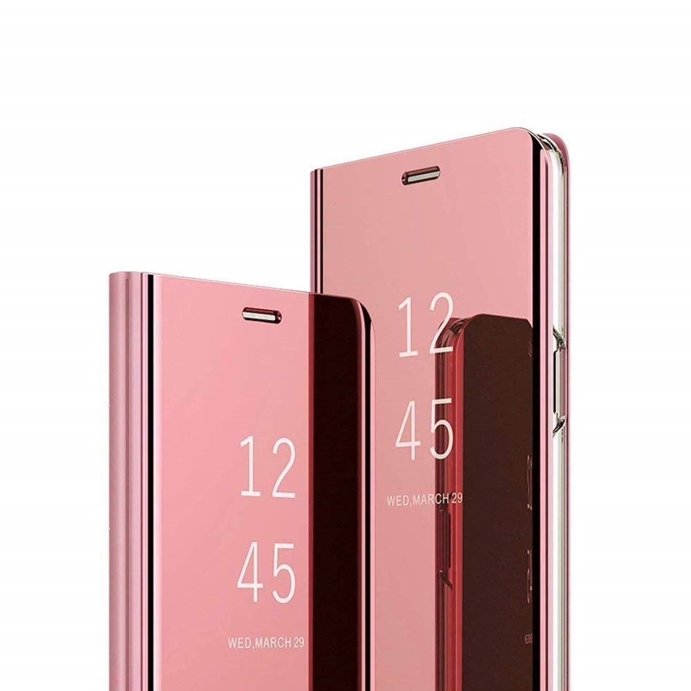 FONU Clear View Cover Samsung A70 - Roze