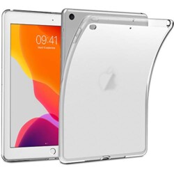 Siliconen Backcover Beschermhoes iPad 9 - 8 - 7 - 10.2 inch - Transparant