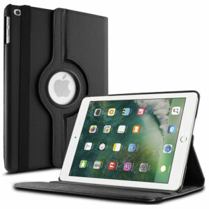 Draaibare Hoes voor iPad 6 / iPad 5 / Air 2 / Air 1 – 9.7 inch – Zwart