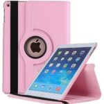 variatie iPad Air 1 Hoes – 9.7 Inch – Air 2013 Hoes – Case – Air 1e Generatie – Bookcase – A1474 – A1475 – A1476 – 360 Draaibaar – Met Standaard – Lichtroze