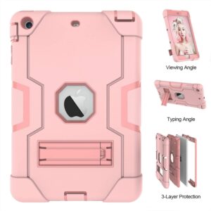 Fonu Shock-Proof Beschermhoes iPad Mini 5 en 4 – Lichtroze