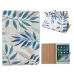 variatie Fonu Bookcase Hoes Lange Bladeren iPad 2018 – 2017 – 9.7 inch