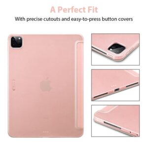 ESR SmartCase Hoes iPad Pro 11 inch (2020) – Zachte Binnenkant – Roségoud 2