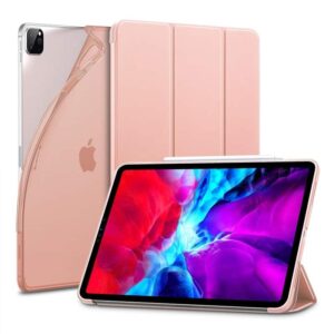 ESR Smart Hoes iPad Pro 11 inch – 2021 – 2020 – Siliconen Binnenkant – Rose Goud