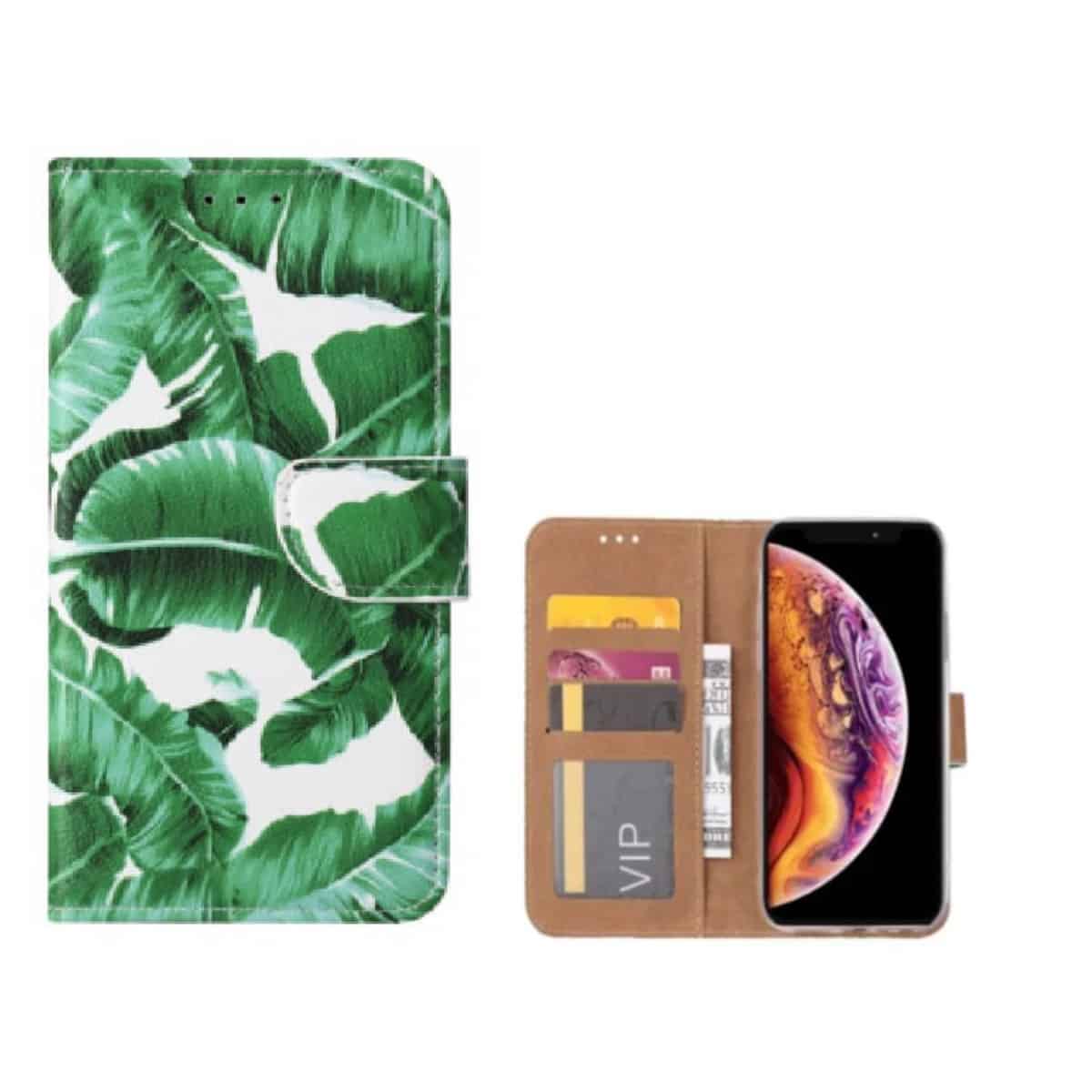 FONU Bookcase Hoesje Bladeren iPhone XR