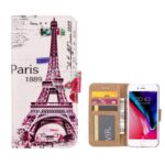 FONU Bookcase Hoesje Parijs iPhone 8