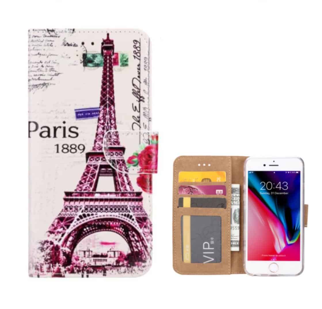 FONU Bookcase Hoesje Parijs iPhone 8