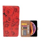 variatie FONU Book Smartphonehoesje Rode Rozen iPhone XS / X