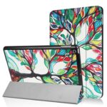 variatie Fonu Gekleurde Bladeren Dunne Smart Cover Hoes iPad 2018 – 2017 – 9.7 inch