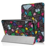 variatie Fonu Kleurenprint Dunne Smart Cover Hoes iPad 2018 – 2017 – 9.7 inch