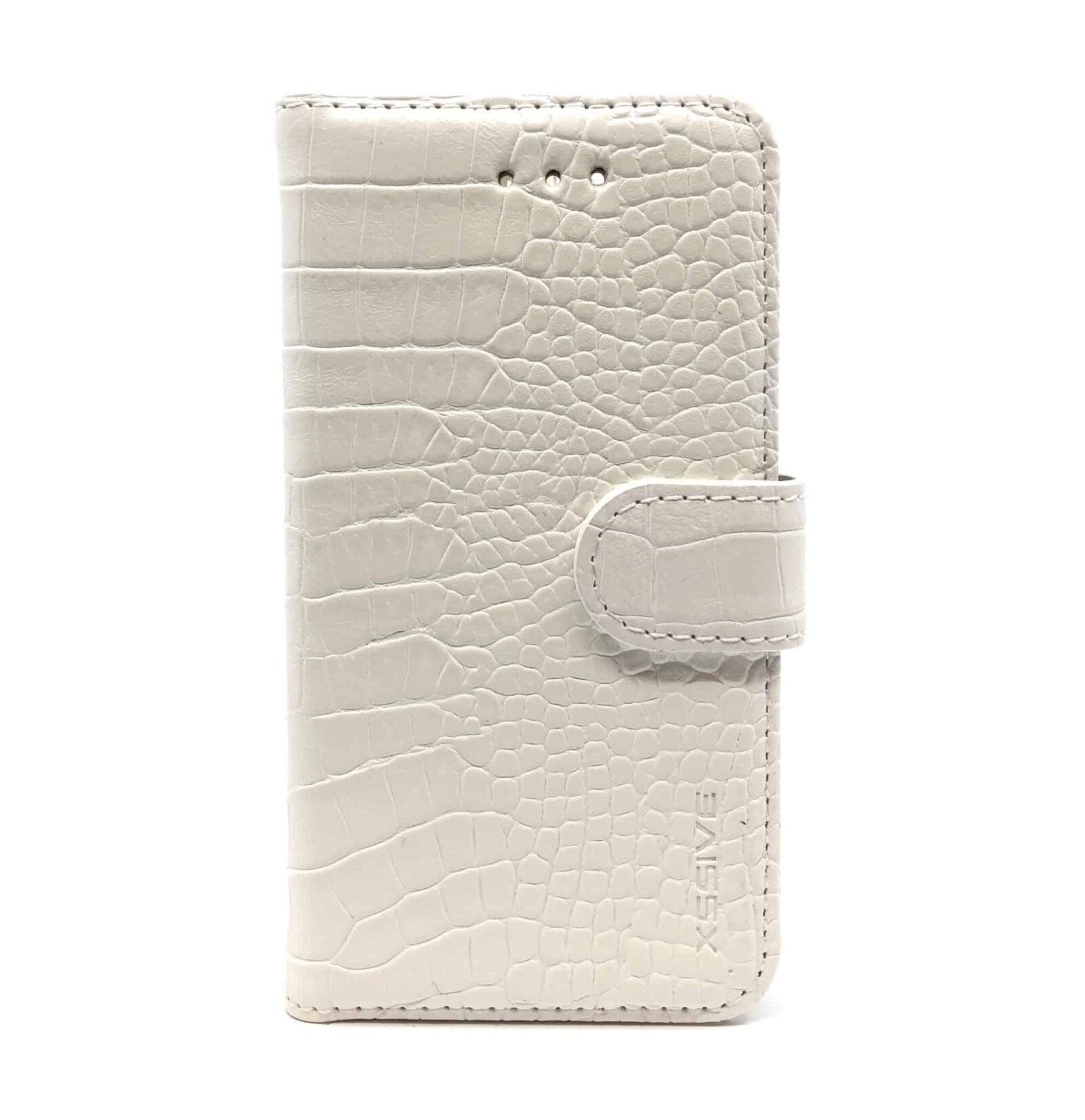 FONU Luxe Leren Krokodillen Bookcase Hoesje Samsung Galaxy Note 8 - Wit_6