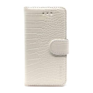FONU Luxe Leren Krokodillen Bookcase Hoesje Samsung Galaxy Note 8 - Wit_6