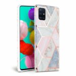 variatie FONU Marmer Back Case Samsung A71 – Wit