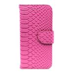 variatie Schubbenprint Book Cover iPhone 8 Plus / 7 Plus – Donkerroze