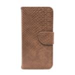 variatie Schubbenprint Book Case iPhone 8 Plus / 7 Plus – Bruin