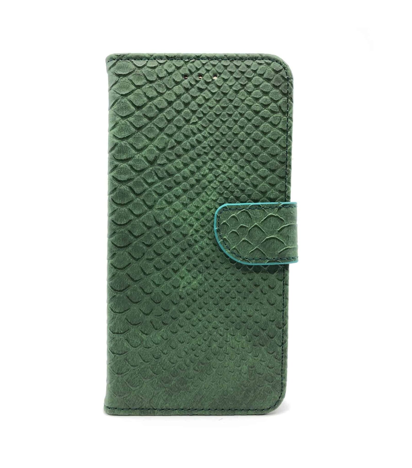 Schubbenprint Bookcase iPhone 8 Plus / 7 Plus - Groen